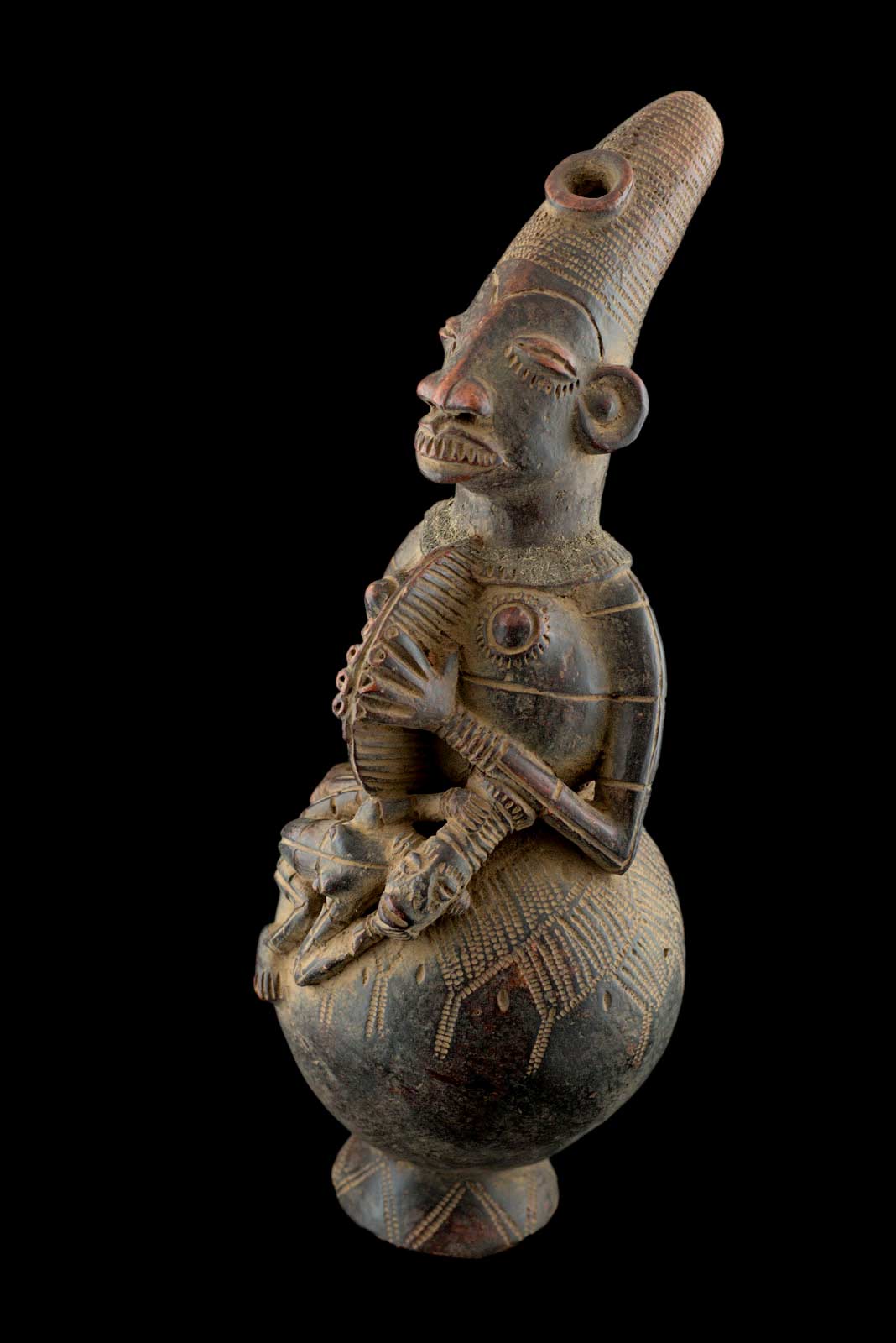 TERRE CUITE AFRICAINE art africain Objets rituels en terre cuite statues africaines en