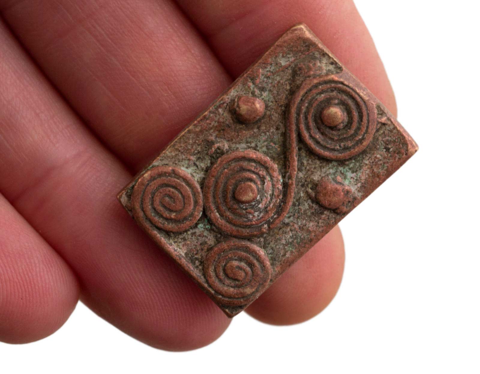 Poids Or Antique Art Africain Côte Du Ghana Ashanti Akan Laiton Bronze Poids Or