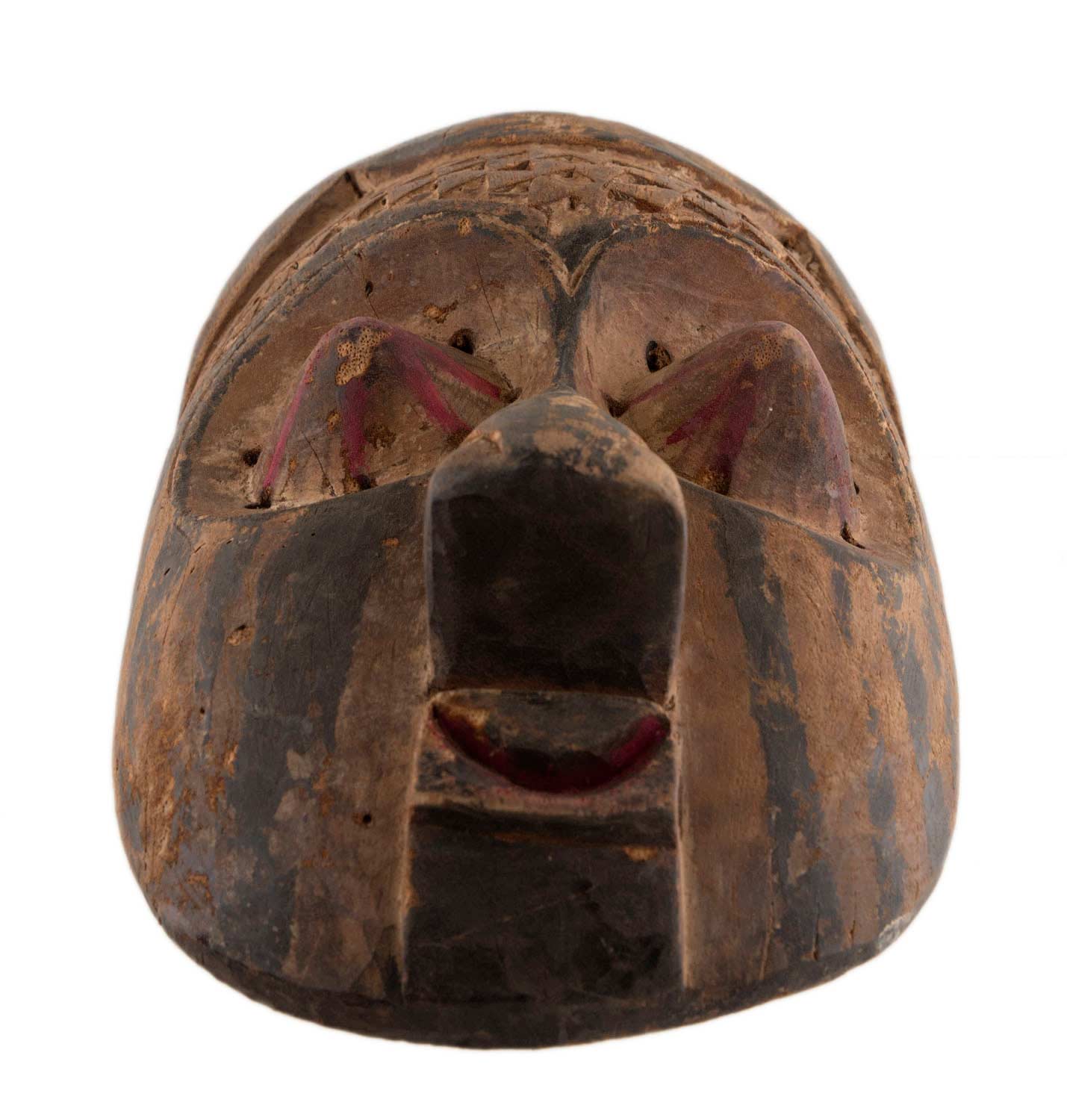 Masque Statuette Africain Tribal Songwe Ancien - Bois - Hauteur 60cm - RDC - Période 1900-1949