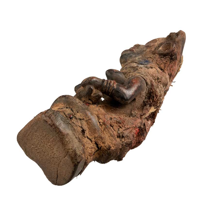 Statuette Africaine Maternité Kongo - R.D. Congo - Art Ethnique En Bois (original, Fait Main)