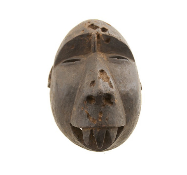 Masque africain à imprimer et à découper - Lulu la taupe, jeux gratuits