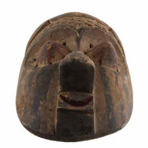 Masque Kongo (17317) - Art africain - Masque africain Kongo - Art tribal