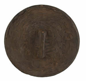 Bouclier Punu (Pounou) En Bois - Art Tribal Africain - 63 Cm De Haut - Pièce Honorifique #17348